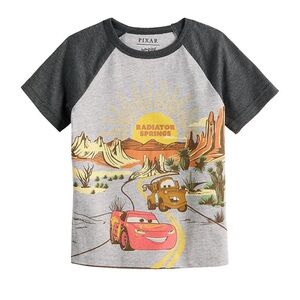 Cars Lightning McQueen & Mater Radiator Springs Graphic Tee